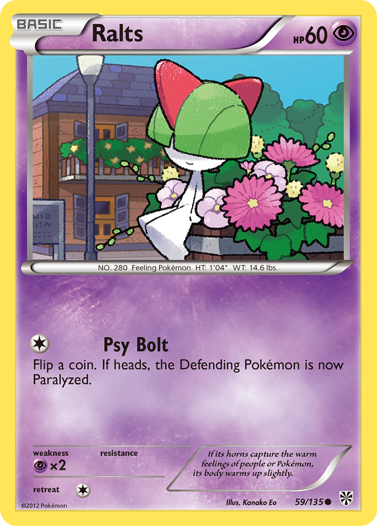 Ralts (59/135) [Black & White: Plasma Storm] | Jomio and Rueliete's Cards and Comics