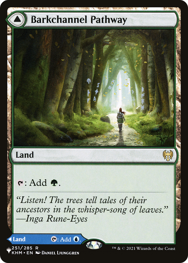 Barkchannel Pathway // Tidechannel Pathway [Secret Lair: From Cute to Brute] | Jomio and Rueliete's Cards and Comics