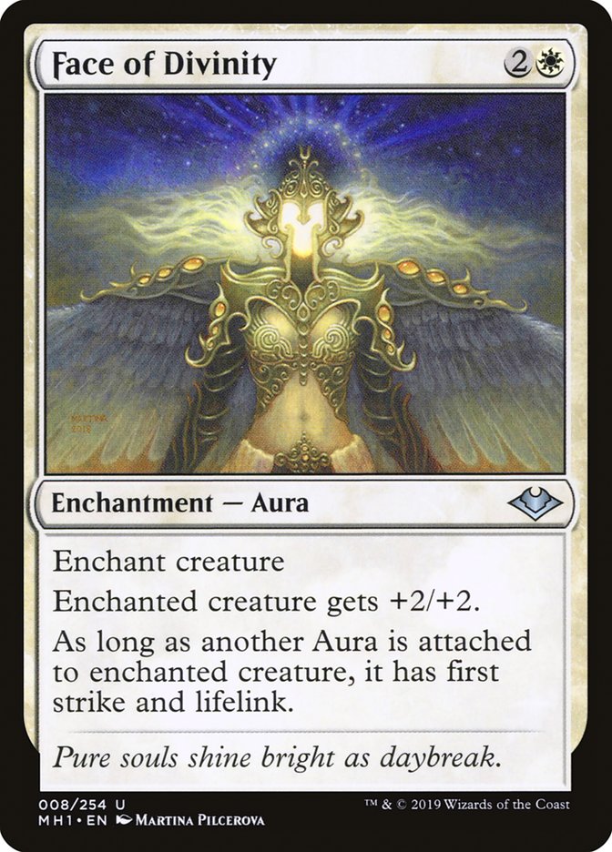 Face of Divinity [Modern Horizons] | Jomio and Rueliete's Cards and Comics
