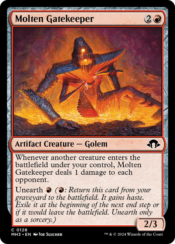 Molten Gatekeeper [Modern Horizons 3] | Jomio and Rueliete's Cards and Comics