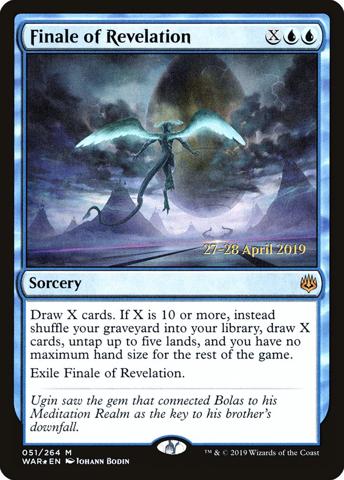 Finale of Revelation [War of the Spark Prerelease Promos] | Jomio and Rueliete's Cards and Comics