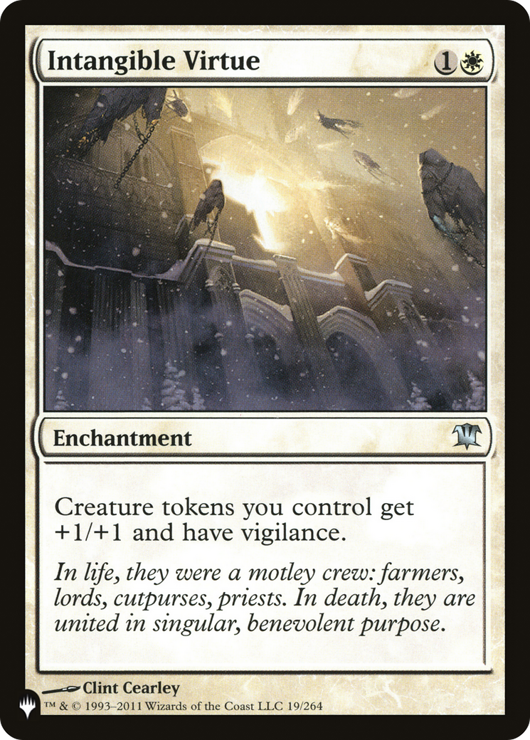 Intangible Virtue [The List] | Jomio and Rueliete's Cards and Comics
