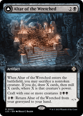 Altar of the Wretched // Wretched Bonemass (Extended Art) [The Lost Caverns of Ixalan Commander] | Jomio and Rueliete's Cards and Comics