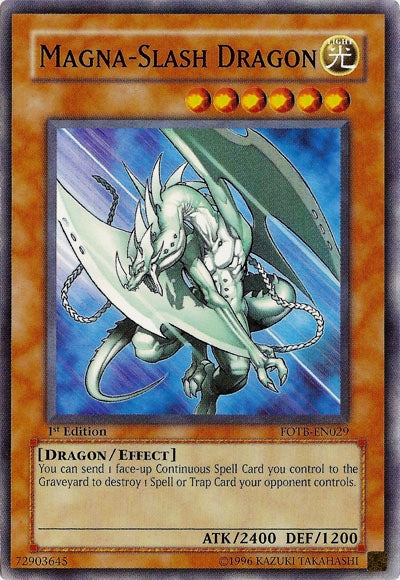 Magna-Slash Dragon [FOTB-EN029] Common | Jomio and Rueliete's Cards and Comics