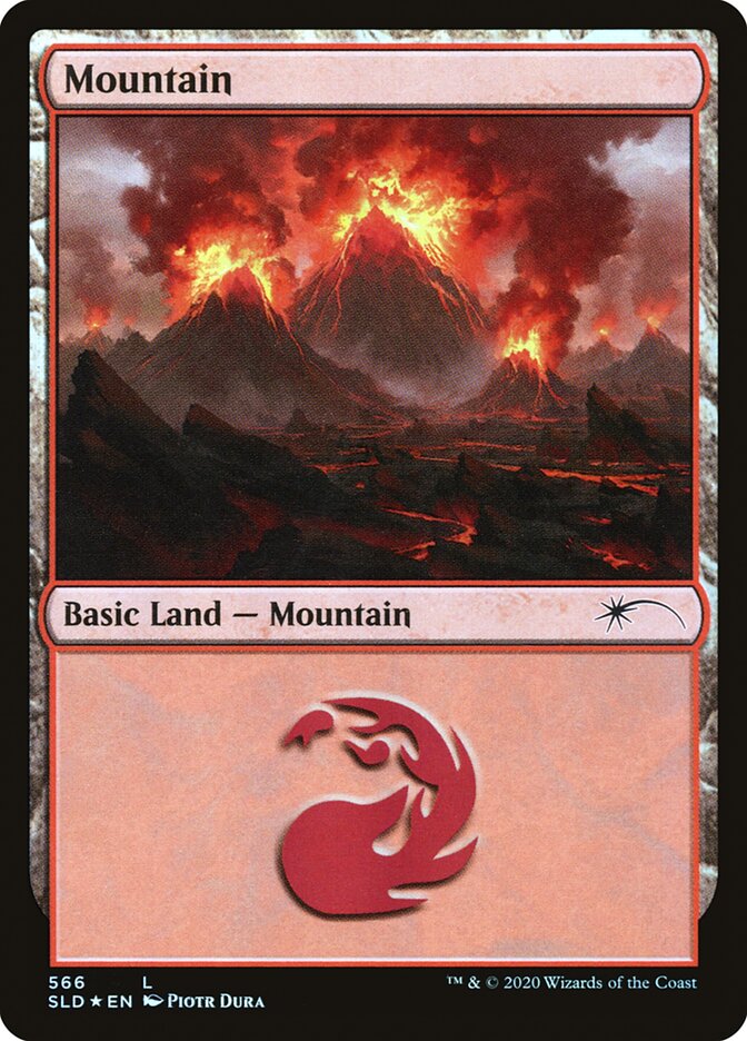 Mountain (Seismic) (566) [Secret Lair Drop Promos] | Jomio and Rueliete's Cards and Comics