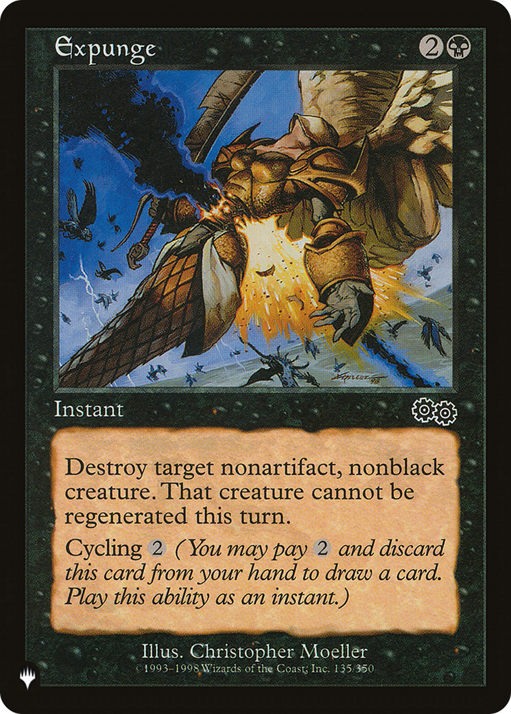 Expunge [The List] | Jomio and Rueliete's Cards and Comics