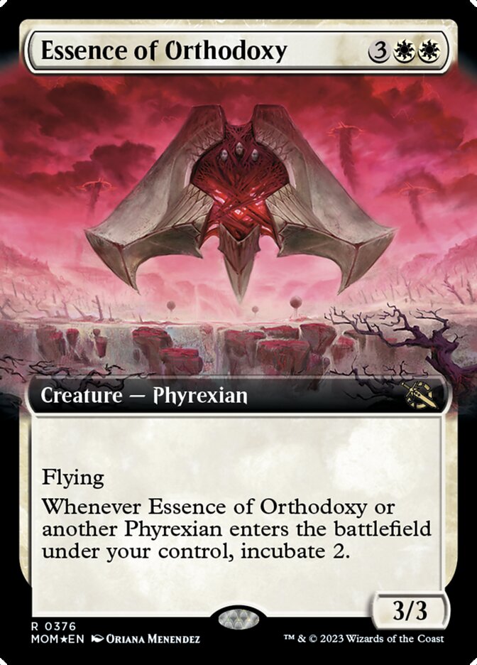 Essence of Orthodoxy (Extended Art) [March of the Machine] | Jomio and Rueliete's Cards and Comics