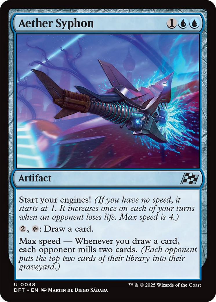 Aether Syphon [Aetherdrift] | Jomio and Rueliete's Cards and Comics