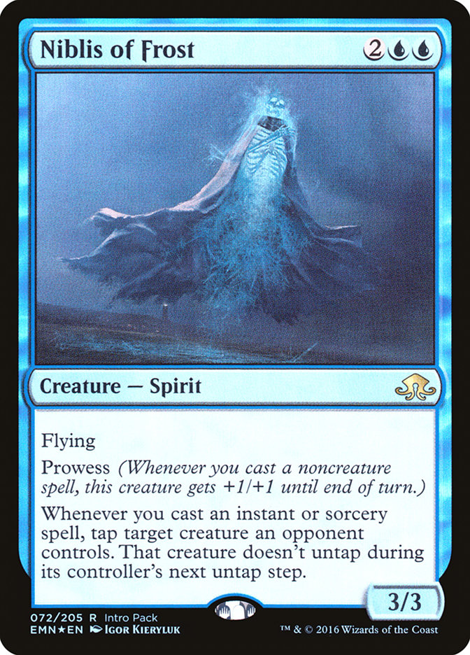 Niblis of Frost (Intro Pack) [Eldritch Moon Promos] | Jomio and Rueliete's Cards and Comics