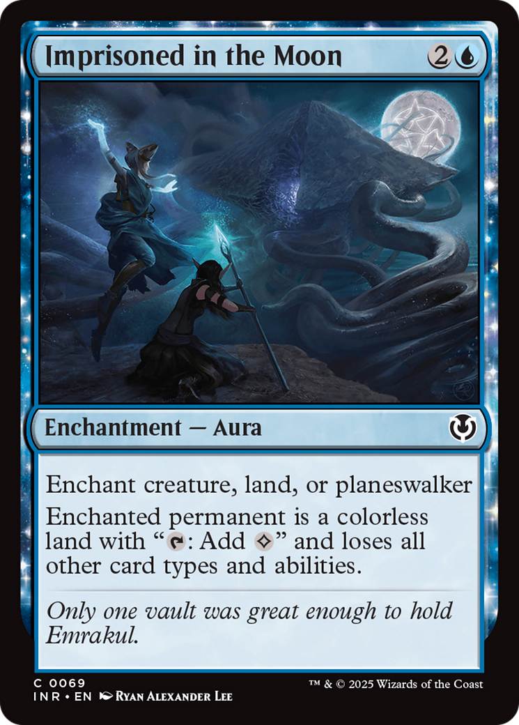 Imprisoned in the Moon [Innistrad Remastered] | Jomio and Rueliete's Cards and Comics
