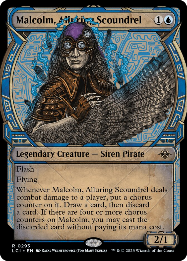 Malcolm, Alluring Scoundrel (Showcase) [The Lost Caverns of Ixalan] | Jomio and Rueliete's Cards and Comics