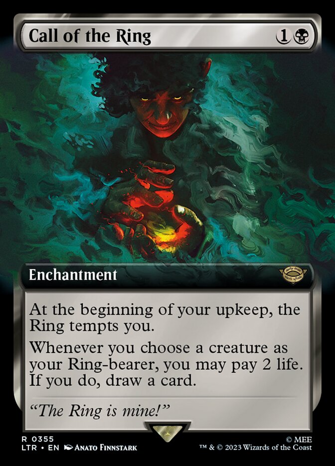 Call of the Ring (Extended Art) [The Lord of the Rings: Tales of Middle-Earth] | Jomio and Rueliete's Cards and Comics