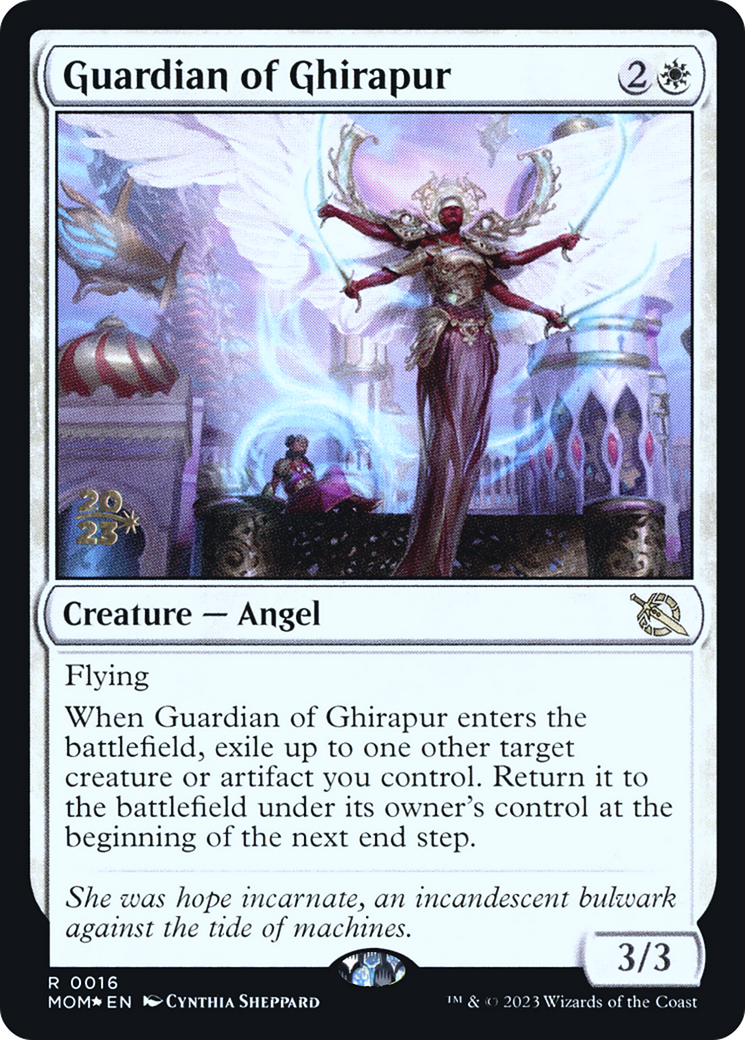 Guardian of Ghirapur [March of the Machine Prerelease Promos] | Jomio and Rueliete's Cards and Comics