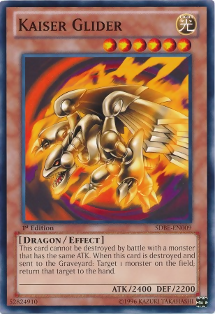Kaiser Glider [SDBE-EN009] Common | Jomio and Rueliete's Cards and Comics