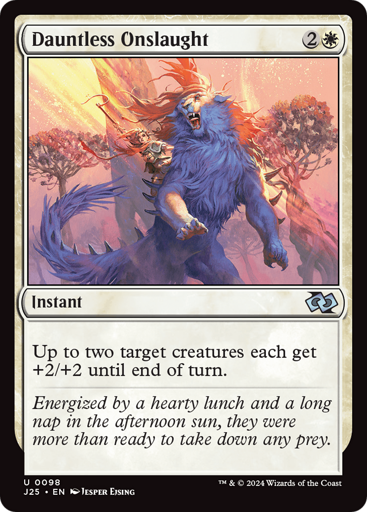 Dauntless Onslaught [Foundations Jumpstart] | Jomio and Rueliete's Cards and Comics