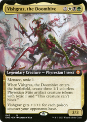 Vishgraz, the Doomhive (Extended Art) [Phyrexia: All Will Be One Commander] | Jomio and Rueliete's Cards and Comics