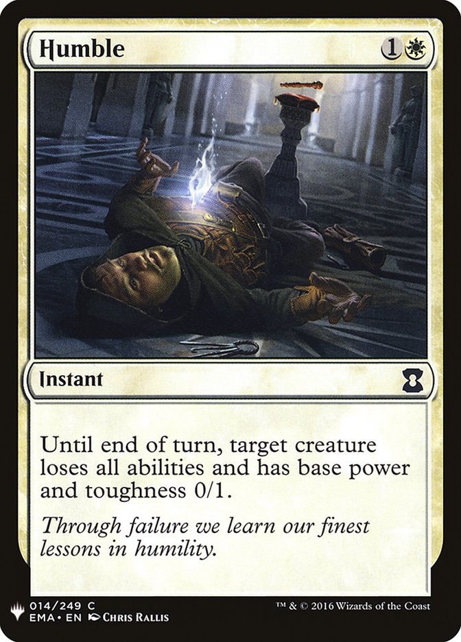 Humble [Mystery Booster] | Jomio and Rueliete's Cards and Comics