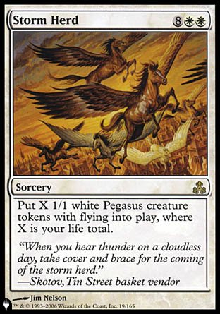 Storm Herd [The List] | Jomio and Rueliete's Cards and Comics