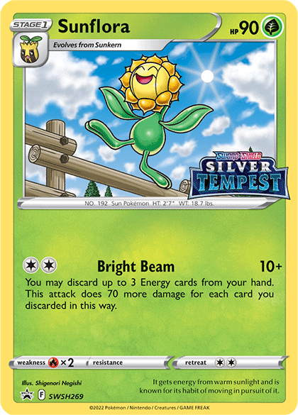 Sunflora (SWSH269) (Prerelease) [Sword & Shield: Black Star Promos] | Jomio and Rueliete's Cards and Comics