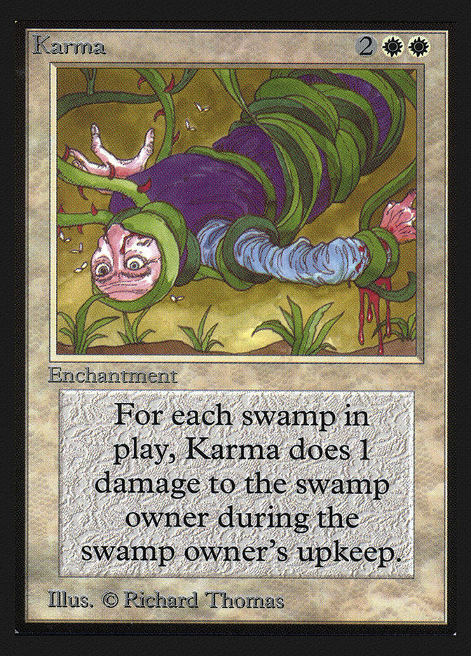 Karma [International Collectors' Edition] | Jomio and Rueliete's Cards and Comics