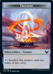 Construct (022) // Treasure Double-Sided Token [Commander 2021 Tokens] | Jomio and Rueliete's Cards and Comics