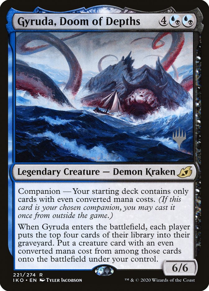 Gyruda, Doom of Depths (Promo Pack) [Ikoria: Lair of Behemoths Promos] | Jomio and Rueliete's Cards and Comics