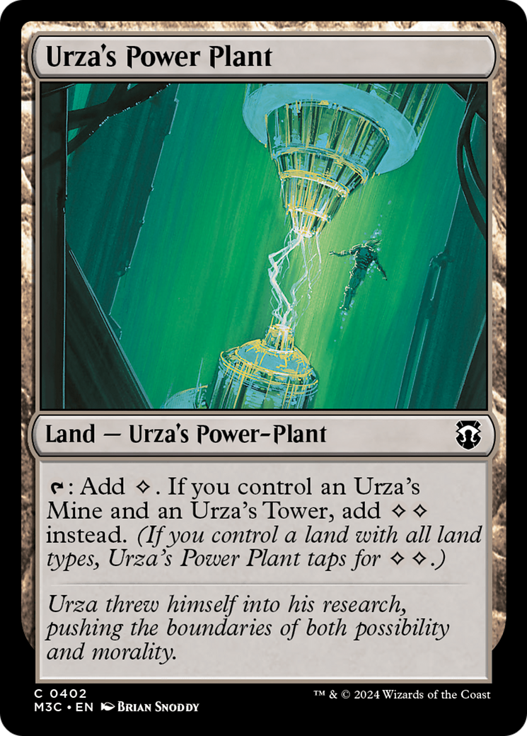 Urza's Power Plant (Ripple Foil) [Modern Horizons 3 Commander] | Jomio and Rueliete's Cards and Comics