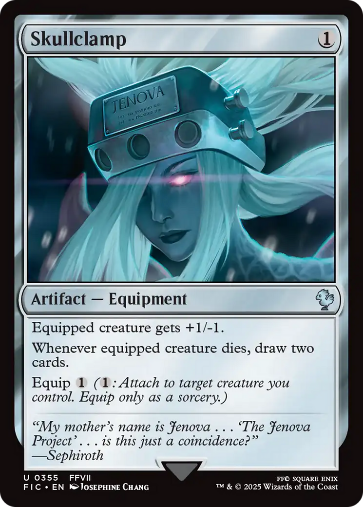 Skullclamp [FINAL FANTASY Commander] | Jomio and Rueliete's Cards and Comics