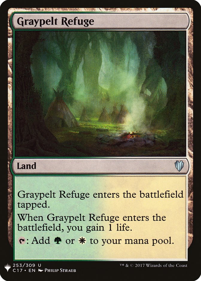 Graypelt Refuge [Mystery Booster] | Jomio and Rueliete's Cards and Comics