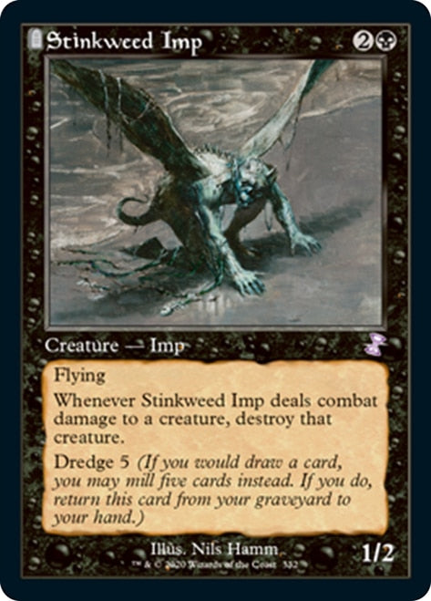 Stinkweed Imp (Timeshifted) [Time Spiral Remastered] | Jomio and Rueliete's Cards and Comics