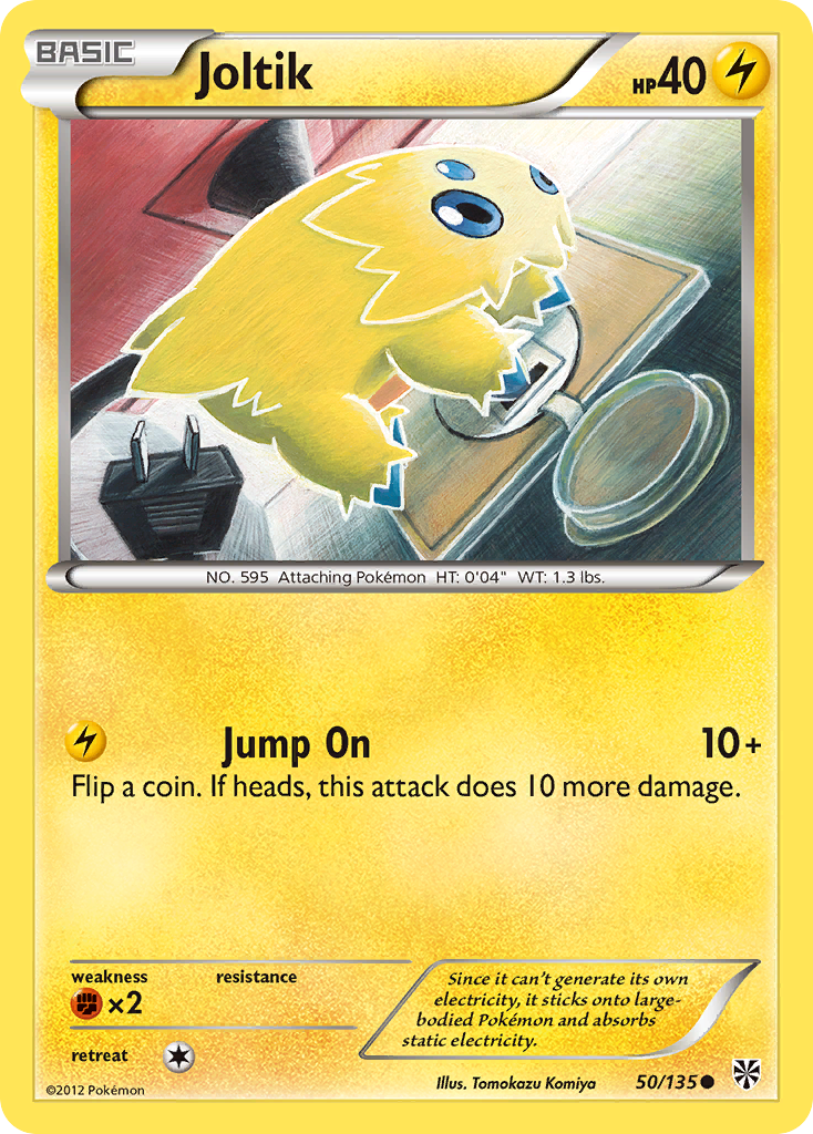 Joltik (50/135) [Black & White: Plasma Storm] | Jomio and Rueliete's Cards and Comics