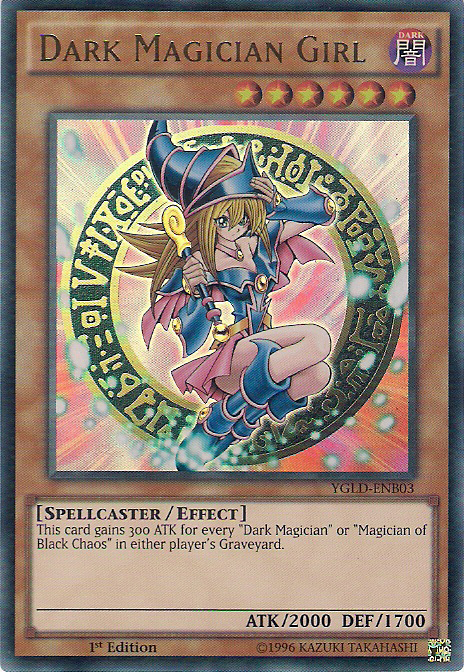 Dark Magician Girl [YGLD-ENB03] Ultra Rare | Jomio and Rueliete's Cards and Comics