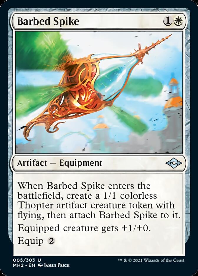 Barbed Spike [Modern Horizons 2] | Jomio and Rueliete's Cards and Comics