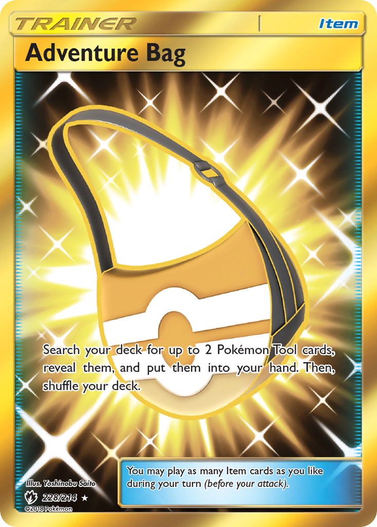 Adventure Bag (228/214) [Sun & Moon: Lost Thunder] | Jomio and Rueliete's Cards and Comics