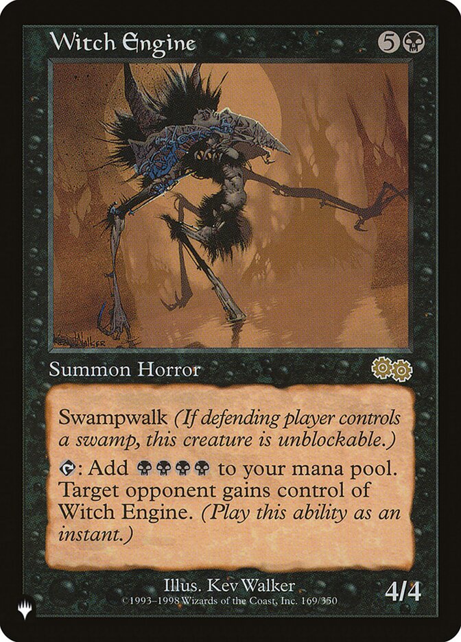 Witch Engine [The List] | Jomio and Rueliete's Cards and Comics