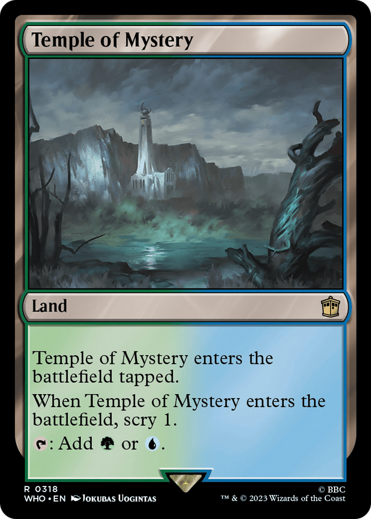 Temple of Mystery [Doctor Who] | Jomio and Rueliete's Cards and Comics