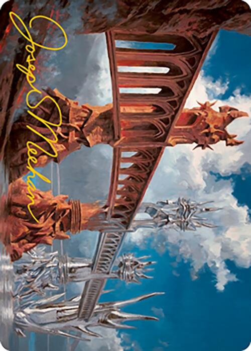 Silverbluff Bridge Art Card (Gold-Stamped Signature) [Modern Horizons 2 Art Series] | Jomio and Rueliete's Cards and Comics