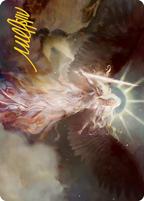 Serra's Emissary Art Card (Gold-Stamped Signature) [Modern Horizons 2 Art Series] | Jomio and Rueliete's Cards and Comics