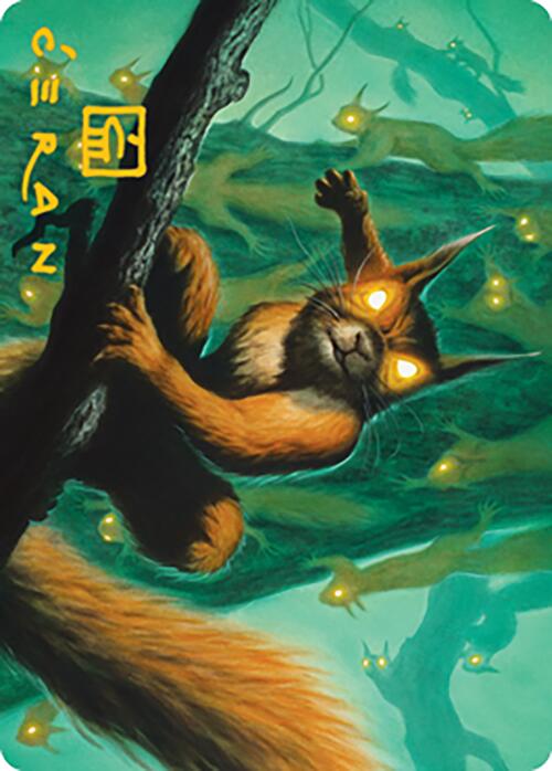 Chatterstorm Art Card (Gold-Stamped Signature) [Modern Horizons 2 Art Series] | Jomio and Rueliete's Cards and Comics