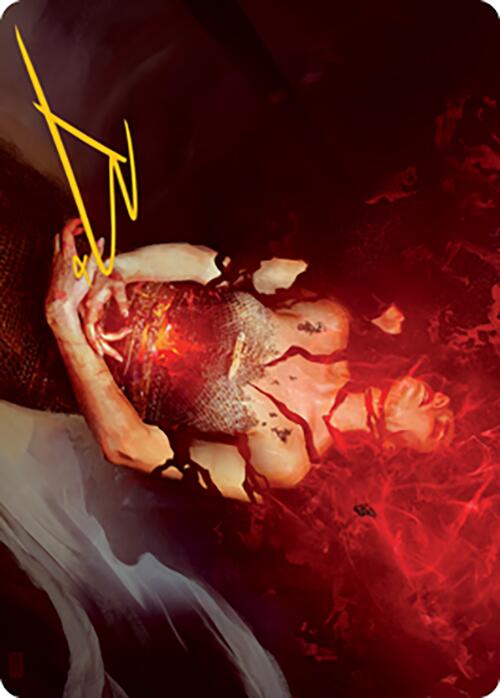 Flay Essence Art Card (Gold-Stamped Signature) [Modern Horizons 2 Art Series] | Jomio and Rueliete's Cards and Comics