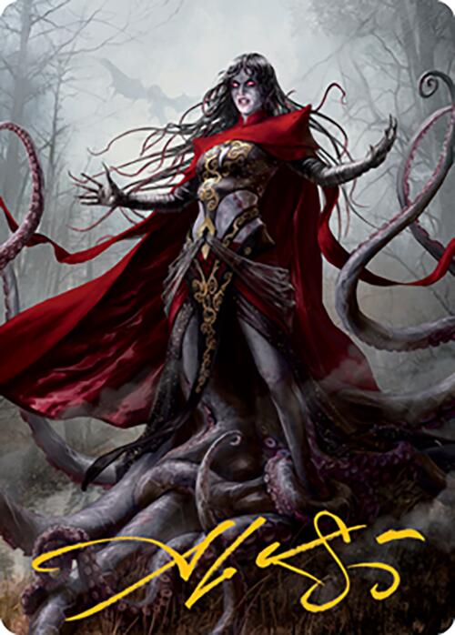 Geyadrone Dihada Art Card (53) (Gold-Stamped Signature) [Modern Horizons 2 Art Series] | Jomio and Rueliete's Cards and Comics