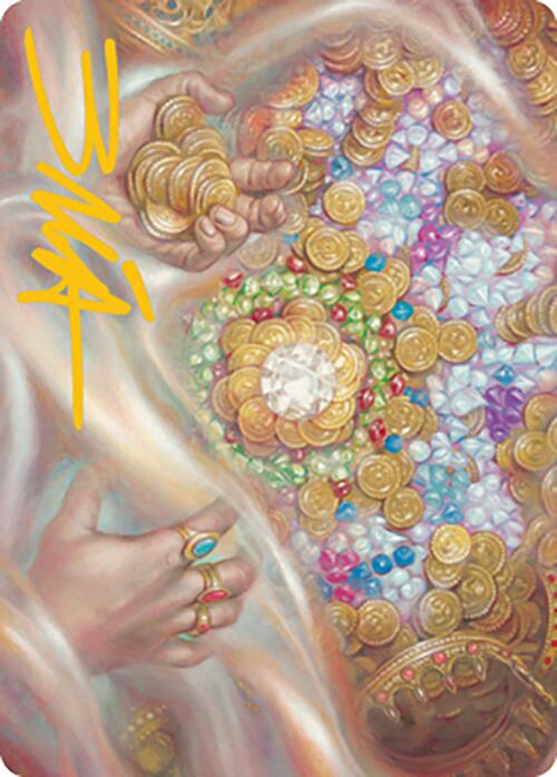 Strike It Rich Art Card (Gold-Stamped Signature) [Modern Horizons 2 Art Series] | Jomio and Rueliete's Cards and Comics