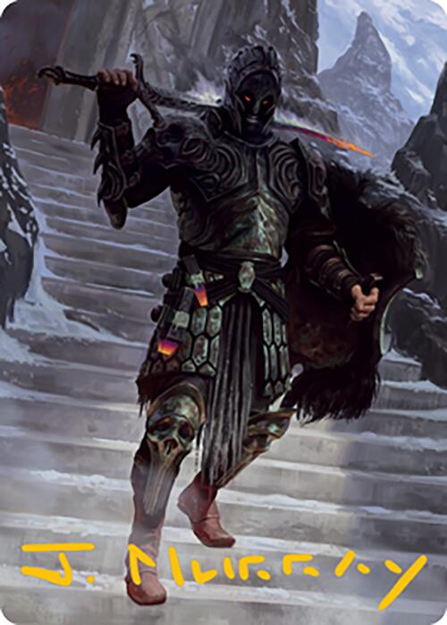 Dakkon, Shadow Slayer Art Card (49) (Gold-Stamped Signature) [Modern Horizons 2 Art Series] | Jomio and Rueliete's Cards and Comics