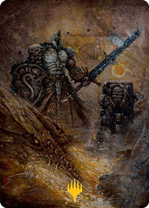 Dakkon, Shadow Slayer Art Card (48) (Gold-Stamped Signature) [Modern Horizons 2 Art Series] | Jomio and Rueliete's Cards and Comics