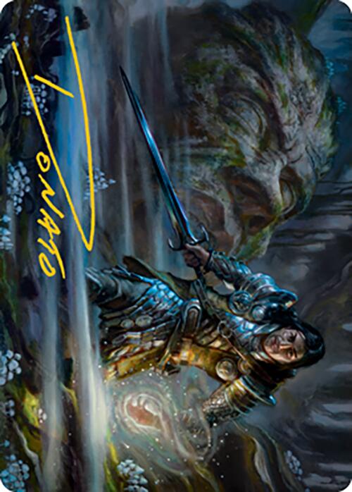 Carth the Lion Art Card (Gold-Stamped Signature) [Modern Horizons 2 Art Series] | Jomio and Rueliete's Cards and Comics