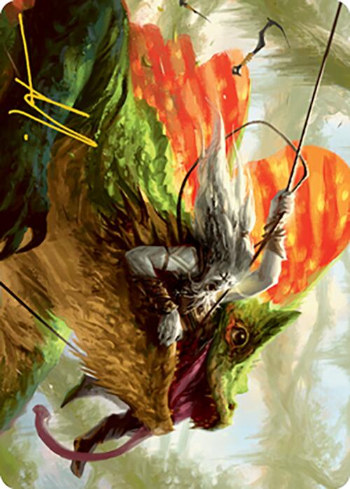 Captured by Lagacs Art Card (Gold-Stamped Signature) [Modern Horizons 2 Art Series] | Jomio and Rueliete's Cards and Comics