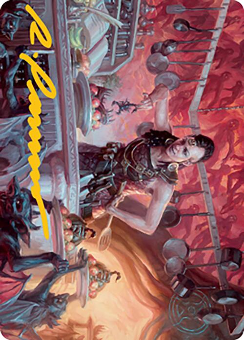 Asmoranomardicadaistinaculdacar Art Card (Gold-Stamped Signature) [Modern Horizons 2 Art Series] | Jomio and Rueliete's Cards and Comics