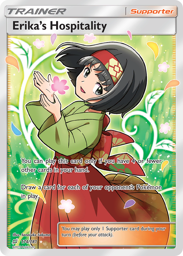 Erika's Hospitality (174/181) [Sun & Moon: Team Up] | Jomio and Rueliete's Cards and Comics