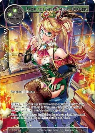 Rachel, the Ancient Library Researcher (RL1811-1) (RL1811-1) [Promo Cards] | Jomio and Rueliete's Cards and Comics