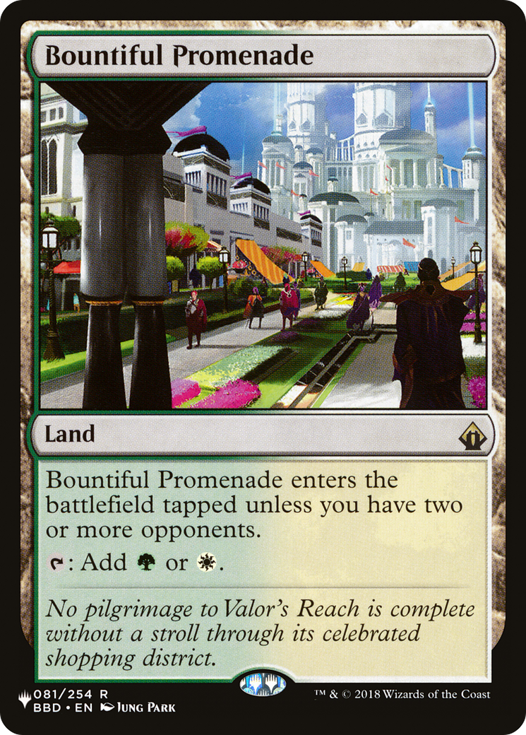 Bountiful Promenade [The List] | Jomio and Rueliete's Cards and Comics
